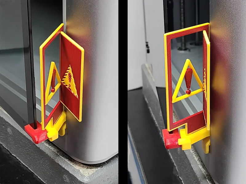 Open Warning EmBlazeGuard Panel