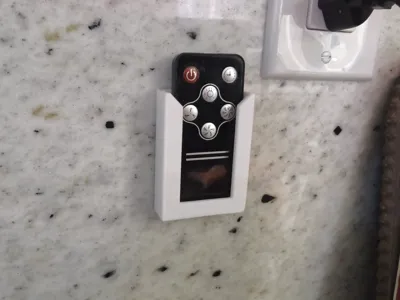 Kitchen Range Vent Hood Remote Holder