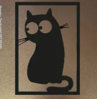 Décoration murale chat — photo 2