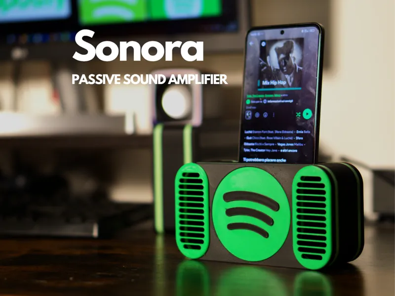 Sonora - Passive Sound Amplifier