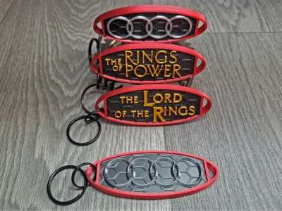 Audi keyring 