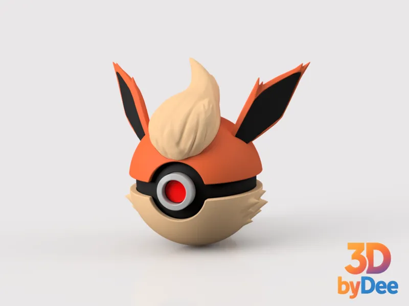 Flareon Poke Ball