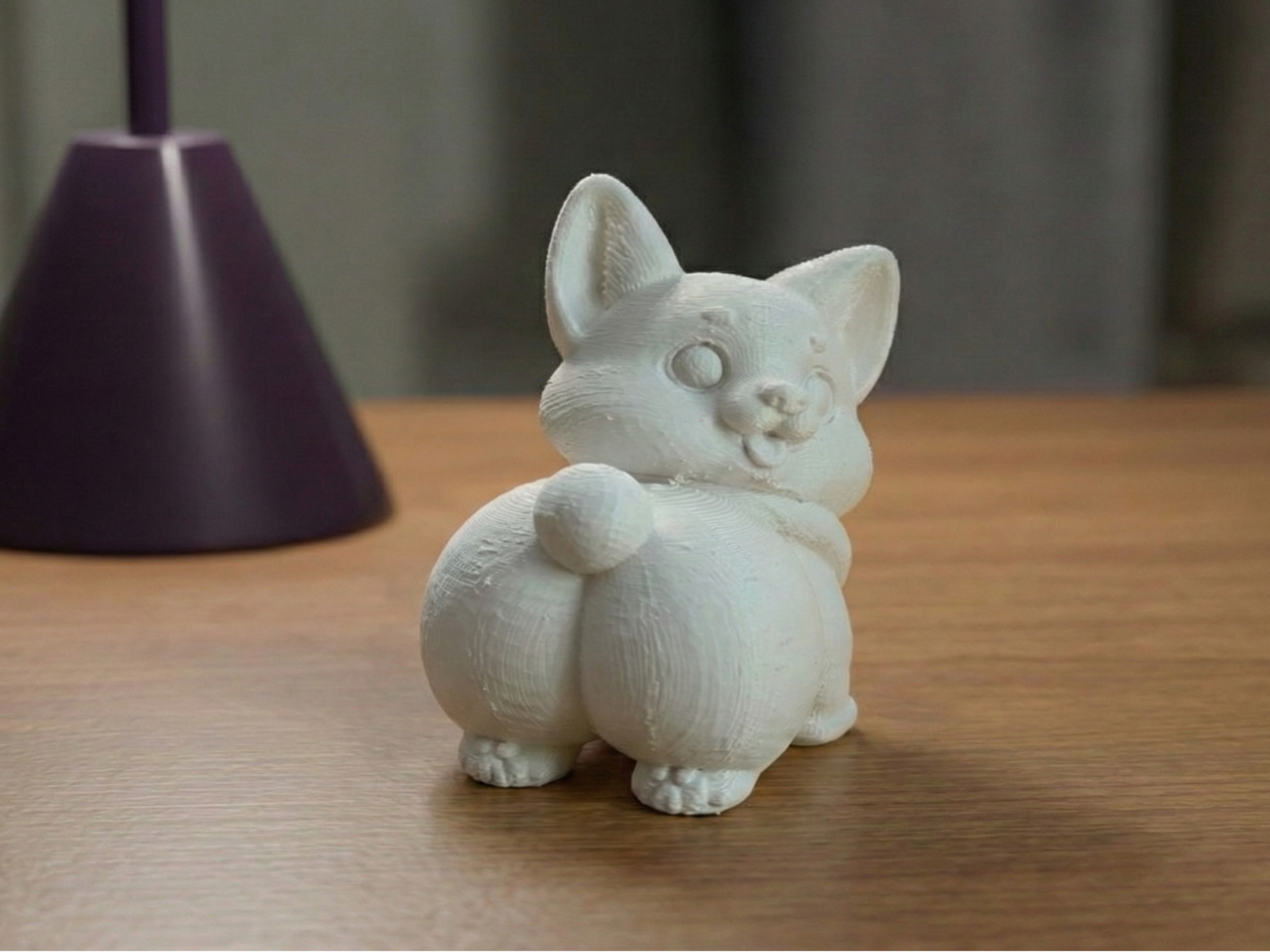 Corgi with a Big Butt – Funny Dog Figurine