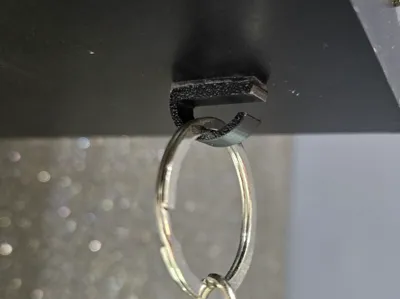Small shelf hook (no supports)