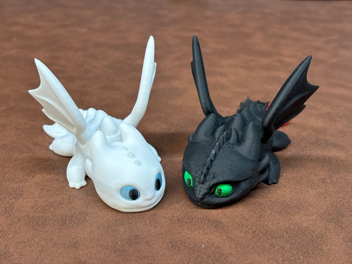 Dekoratif Siyah Toothless-Night Fury Biblo Koleksiyonluk Süs