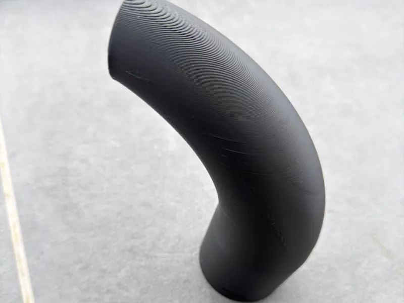 Gebogener Staubsauger Adapter