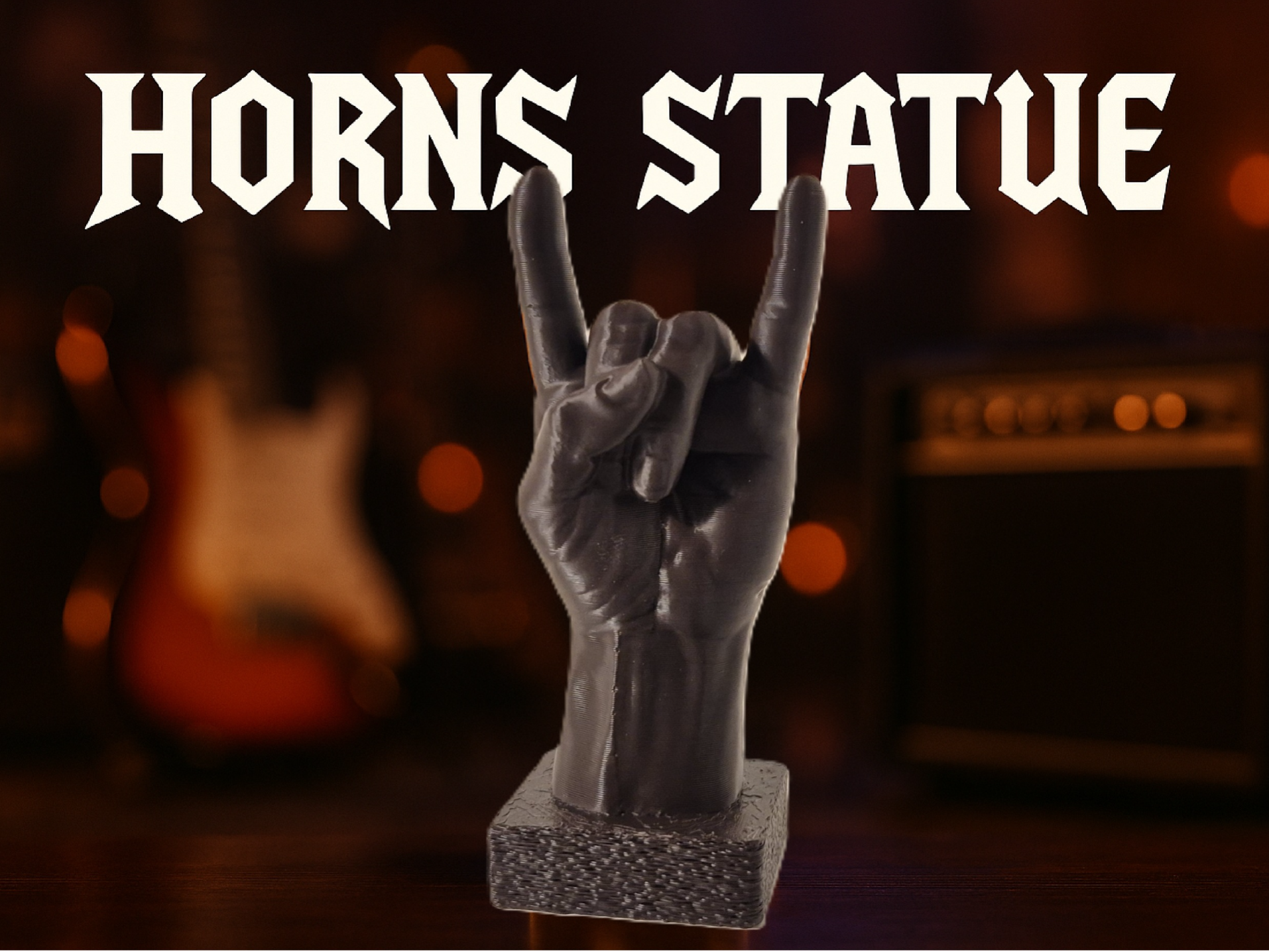 Horns Statue