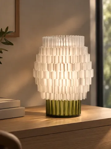 Accesorio de iluminación decorativa: LuLu geared lamp - E14 / E27 — vista de referencia 2