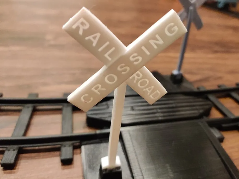 Railroad Crossing Train Track - Ready to Play