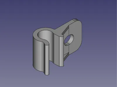 Mercedes-Benz Vito W639 Hood Strut Resting Clip