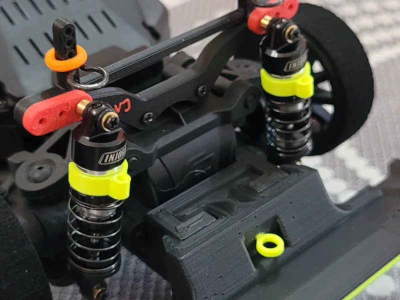 CARISMA GT24 ALUMINIUM SHOCKS SPACERS