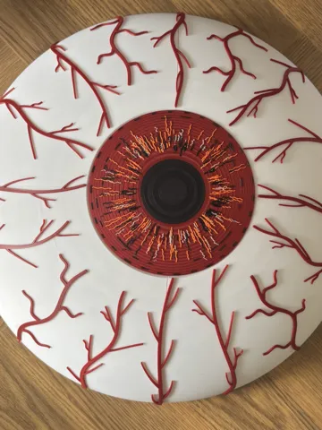 Modelo para impresión 3D: Halloween Giant Eye — vista de referencia 2