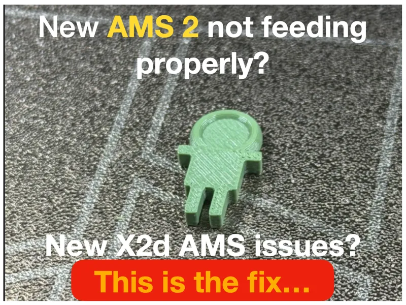 AMS pro 2 X2d Not feeding Fix