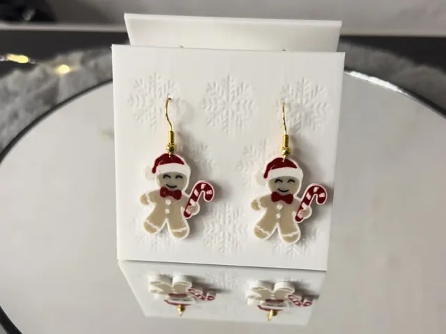 gingerbread earring