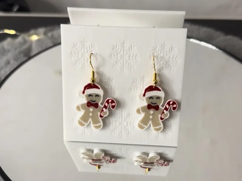gingerbread earring