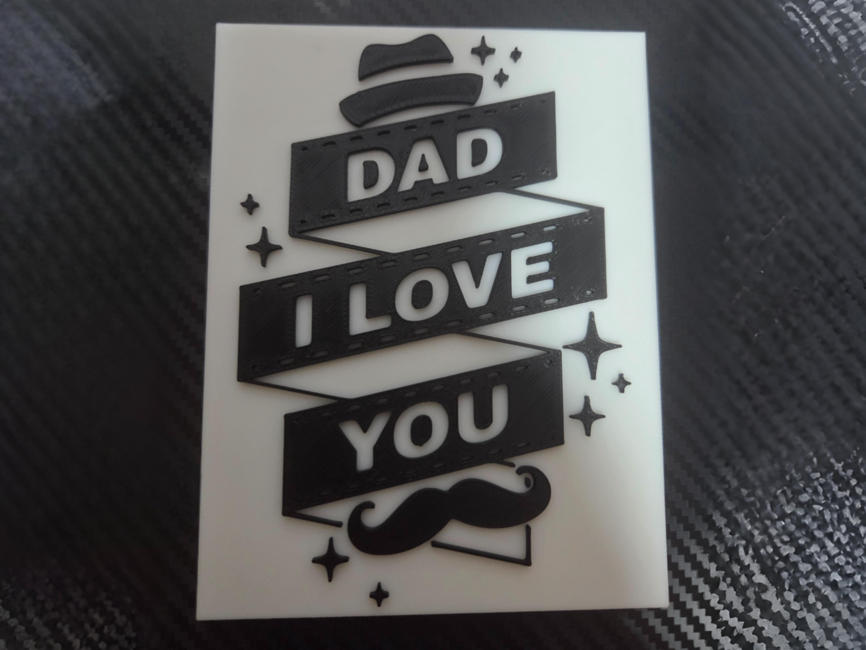 Dad I Love You – Decorative Sign