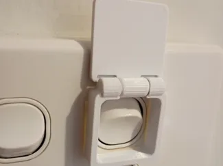 Print-in-place AU Light Switch Molly Guard Cover