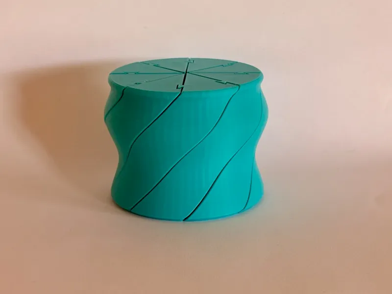 Cool Twist Fidget - Unique Outer Shape