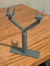 No gluing, Improved printability, wider base stability