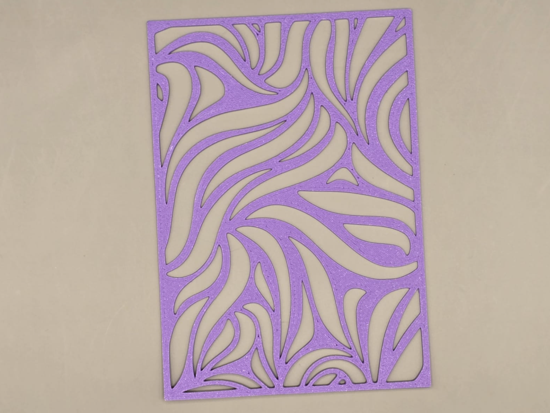 Fur Animal Safari Stencil Pattern Template