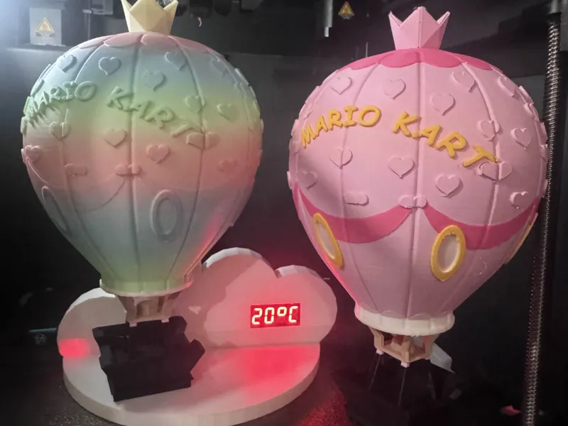 Mario Kart: Princess Peach hot air balloon