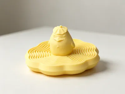 Dancing Duck God - Miyazaki Hayao Merchandise Ghibli Rotating Ballet - Flexi Children's Toy Radish Tower