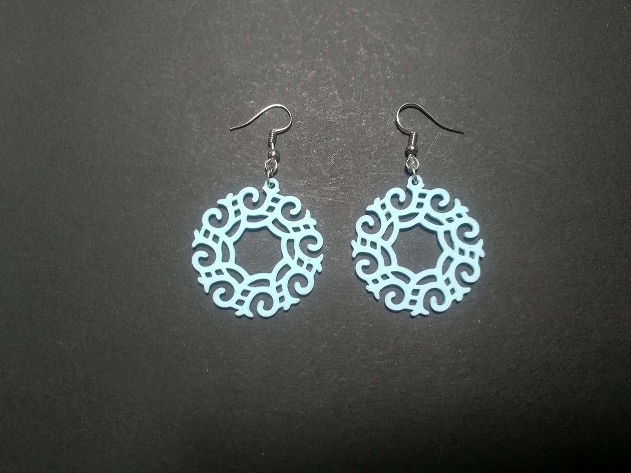 Sacred Spiral Earrings view 3