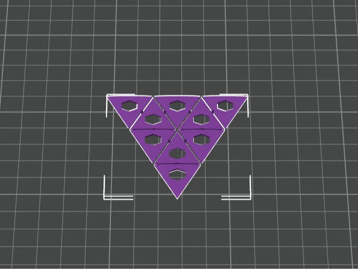 Print in Place Triangle Guitar Pick