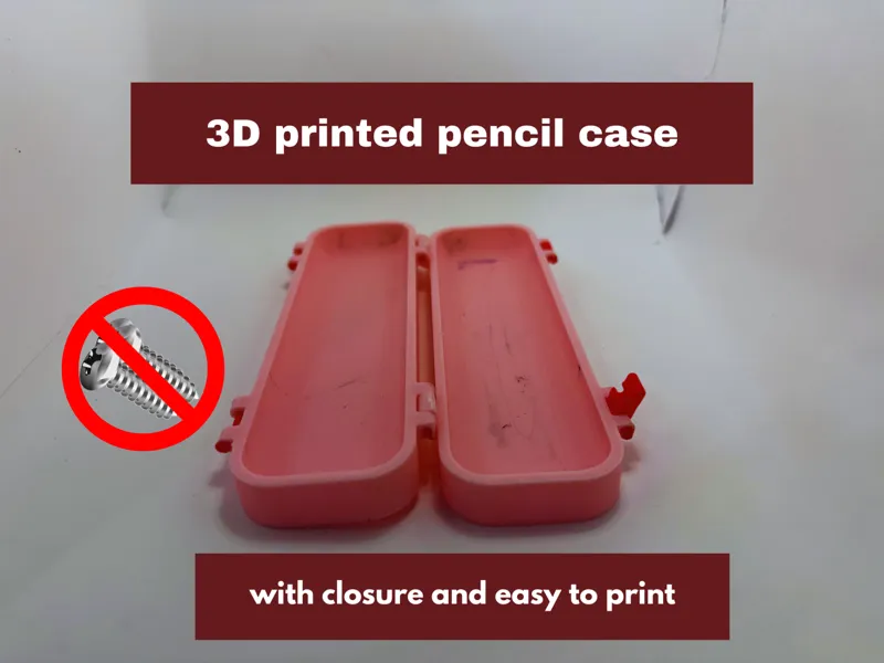 3D printed Pencil Case