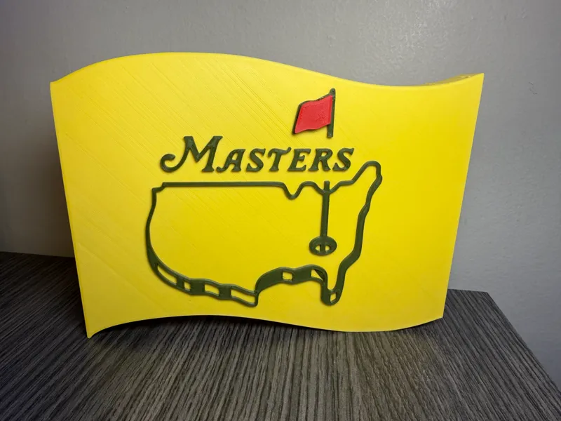 Masters Flag Decoration