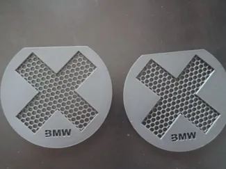 Tapa para faros BMW e46 con aros de angel