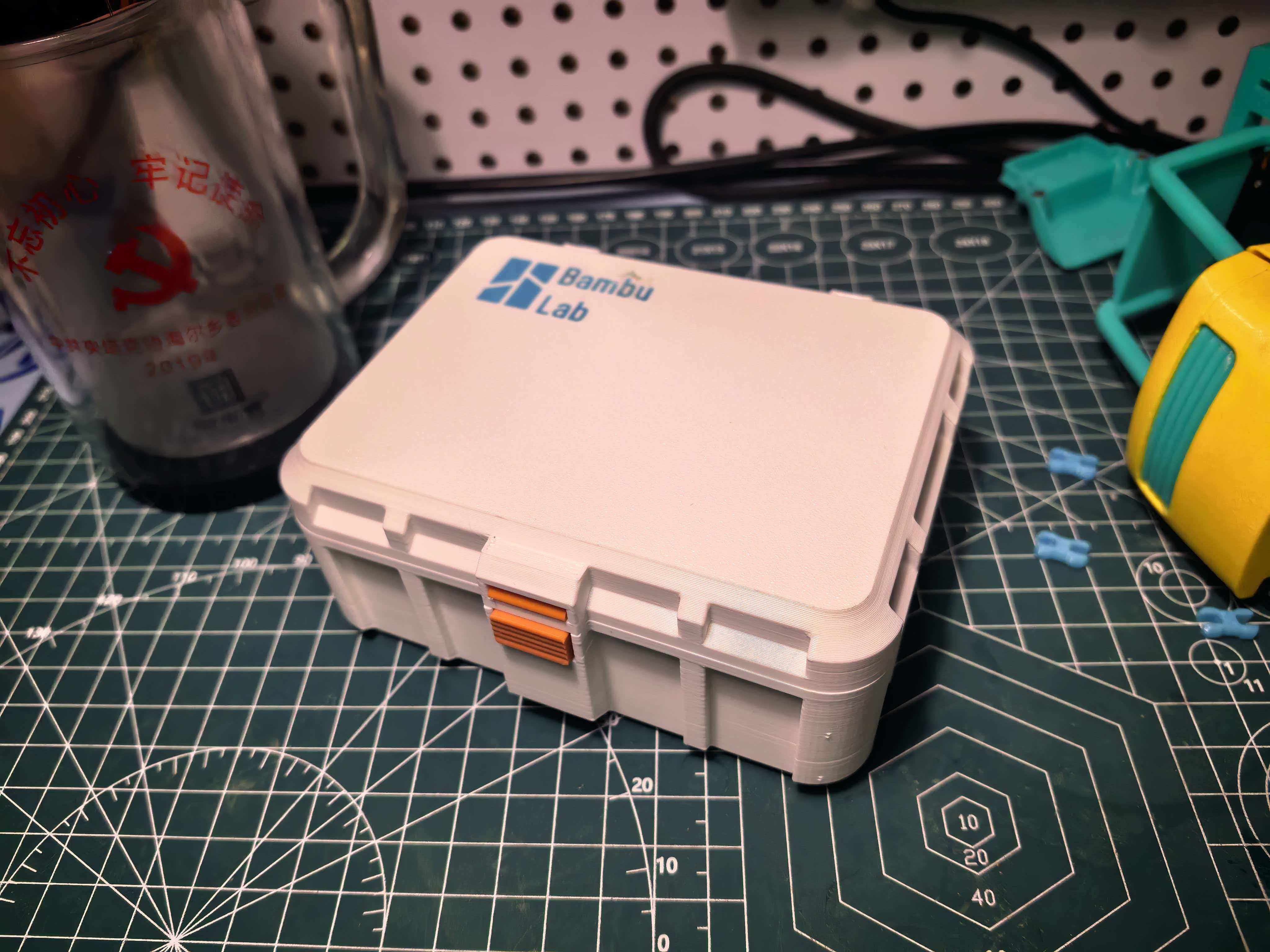 Miniatura 1 do modelo 3D 精致收纳盒自由定制大小