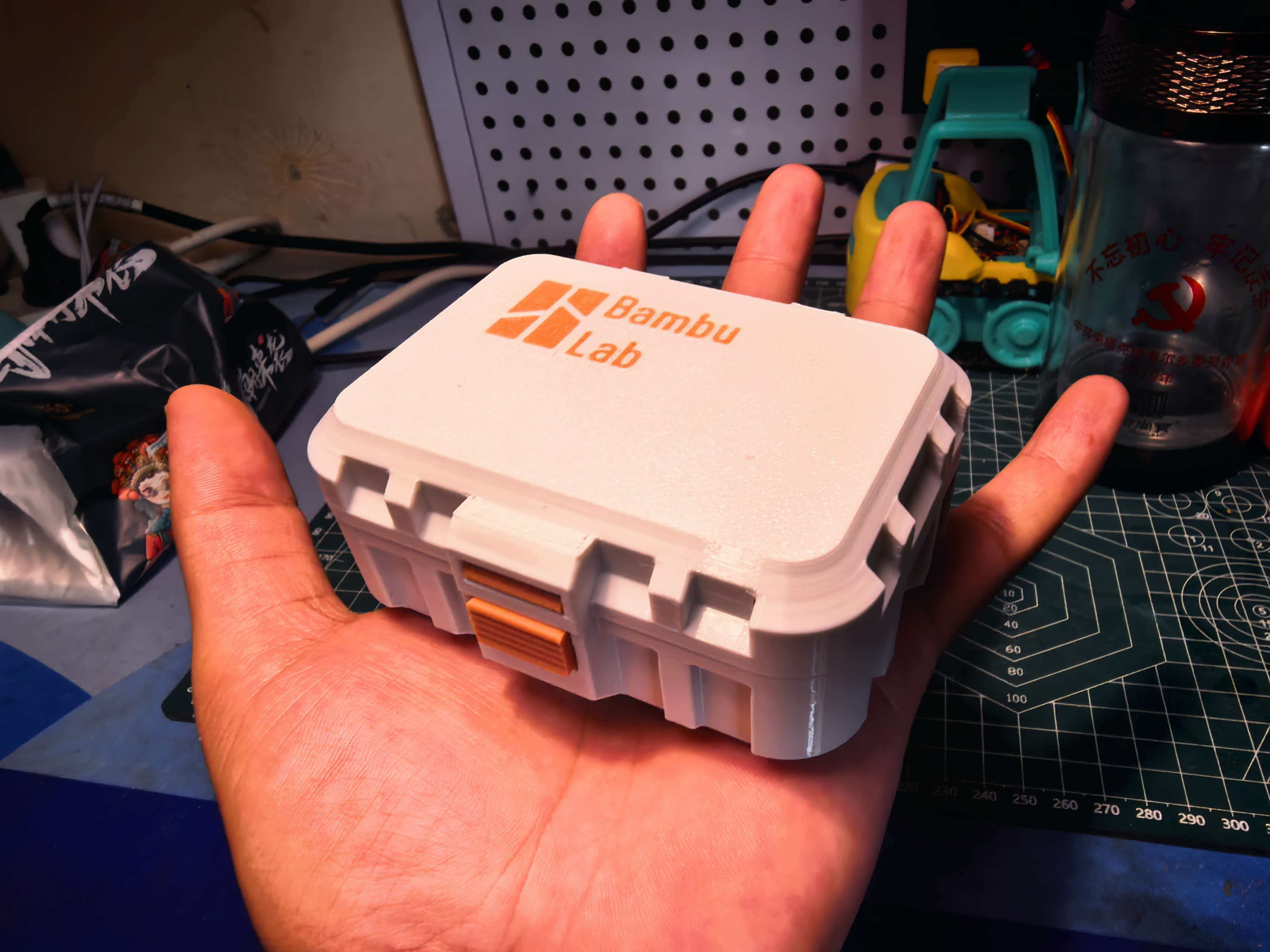 Miniatura 3 do modelo 3D 精致收纳盒自由定制大小