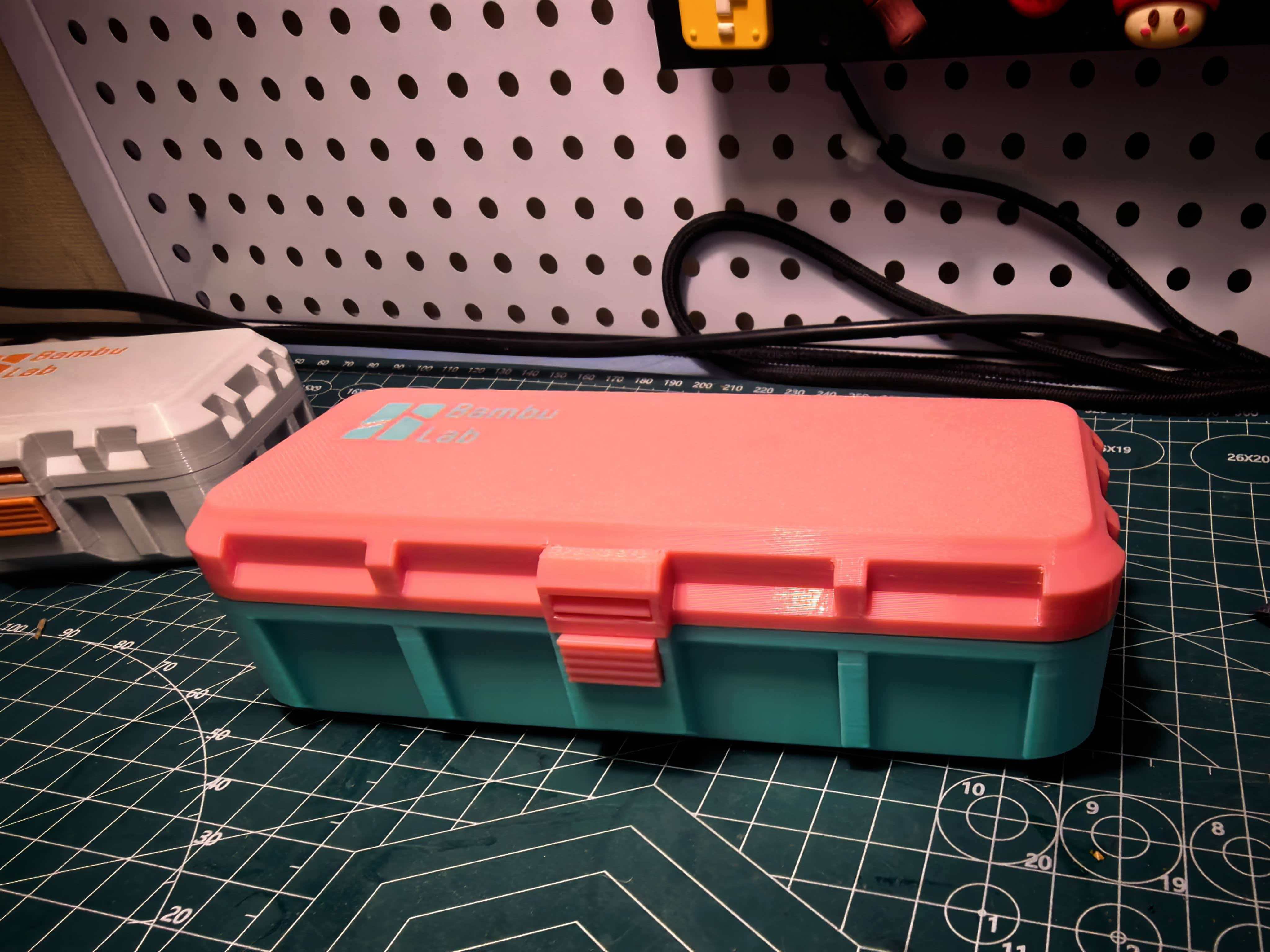 Miniatura 2 do modelo 3D 精致收纳盒自由定制大小