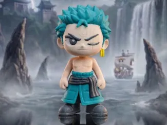 Zoro Flexi Piece - Articulated/Keychain One Piece