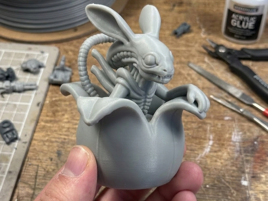 Easter Xenomorph Bunny