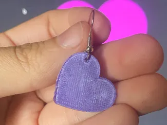 Heart earrings