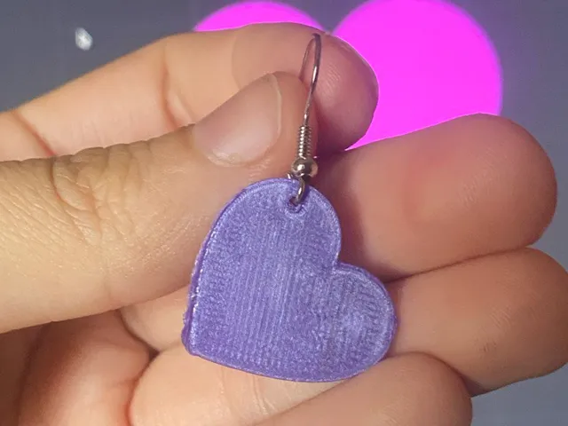 Heart earrings