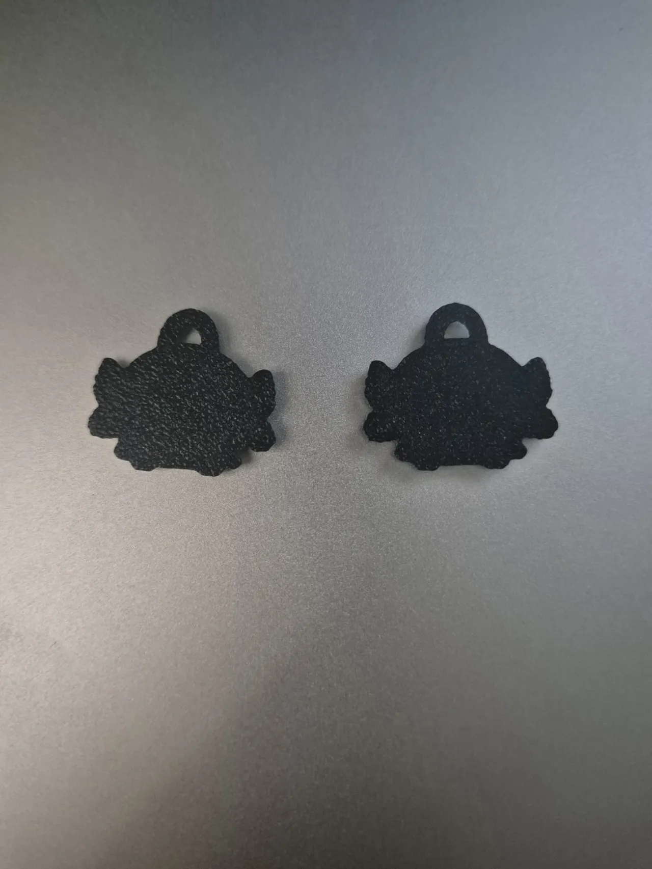 Cute axolotl earrings or charms view 3