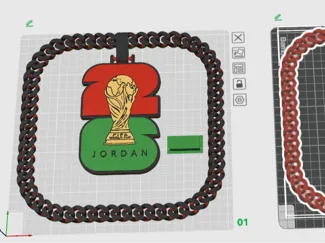 jordan world cup hype chain