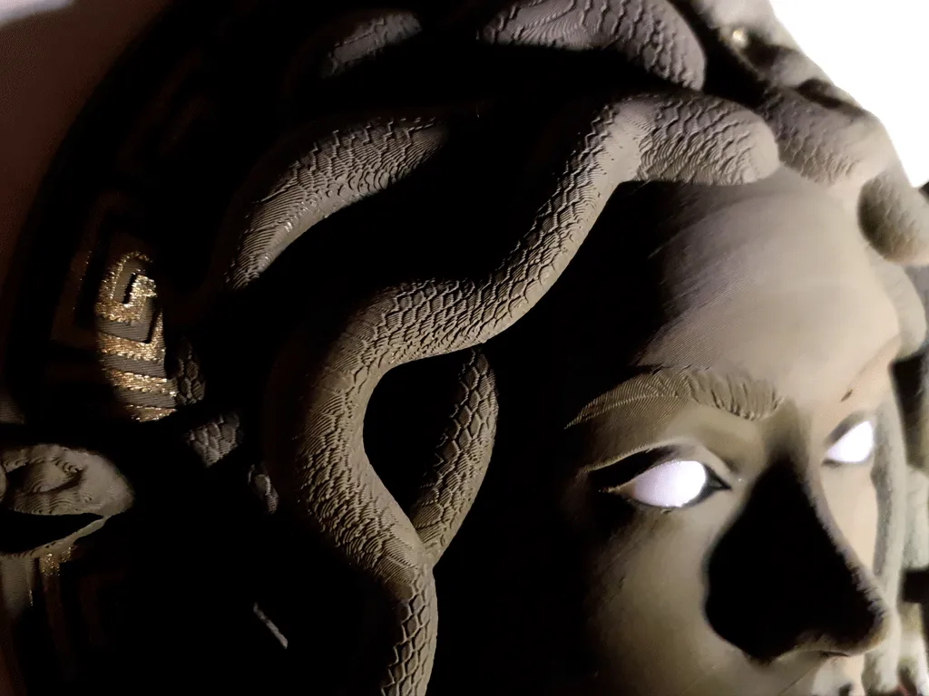 Medusa Wall Decoration and jewelry holder view 3
