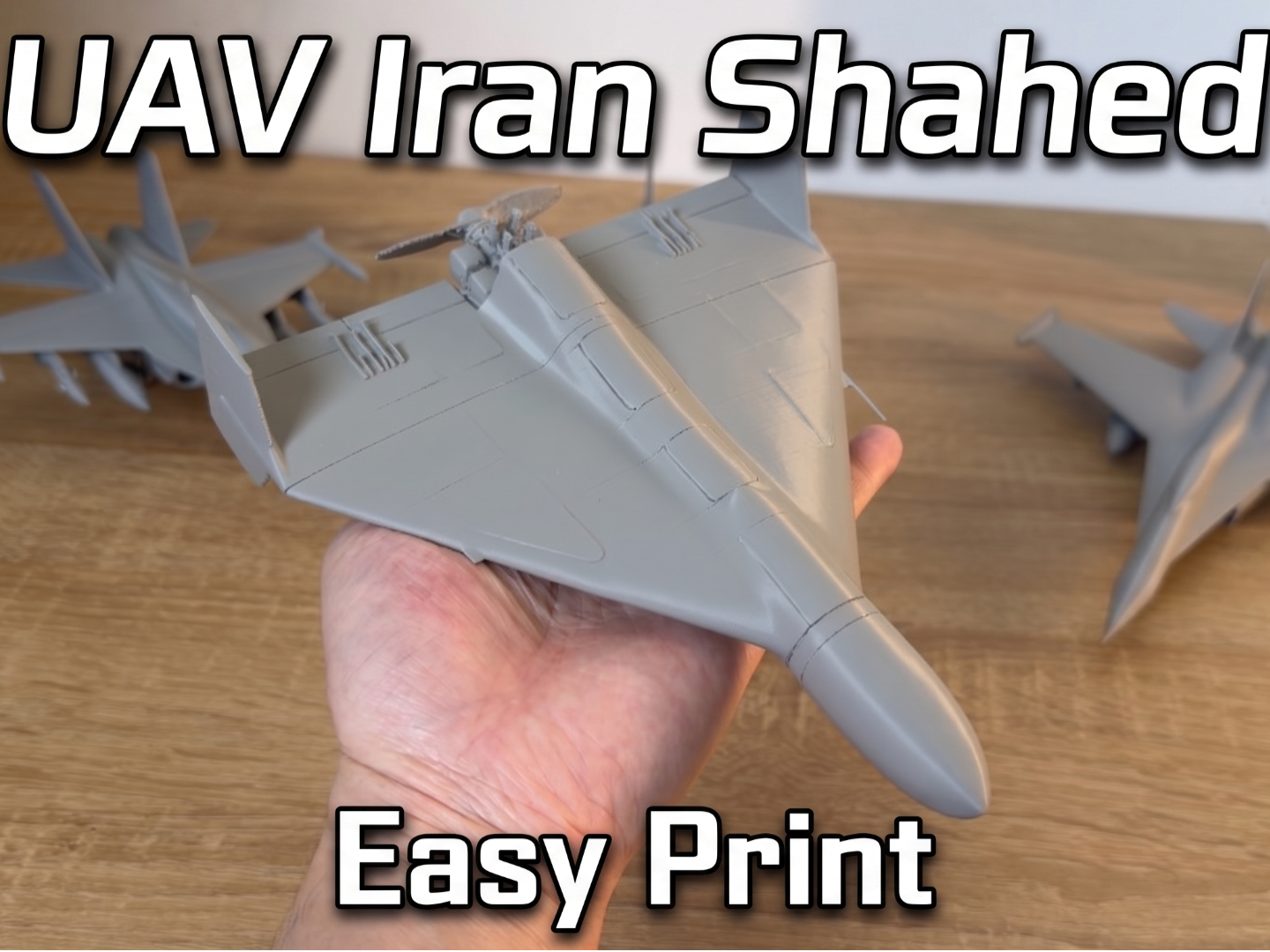UAV Iran Shahed 2026 - Easy Print