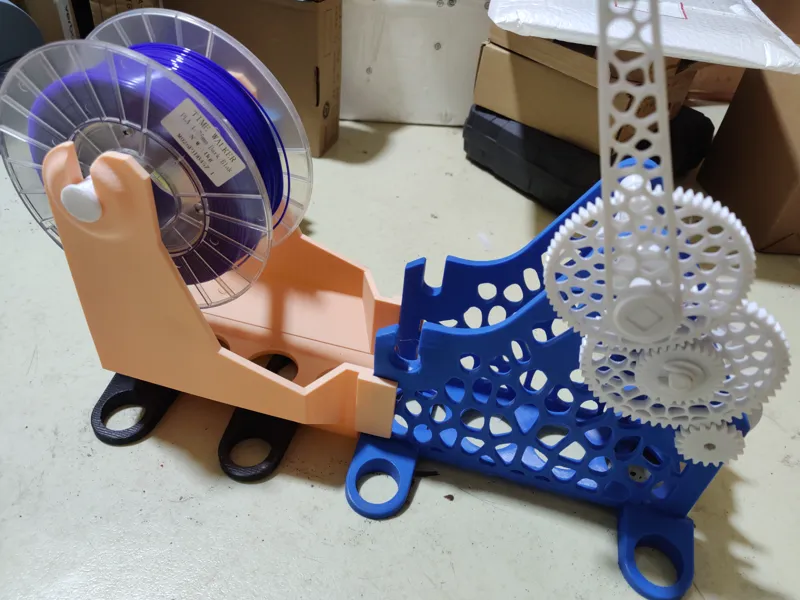 绕线器加宽加大附件（适用站内《Cell Spool Winder》模型，作者@Sergiu）