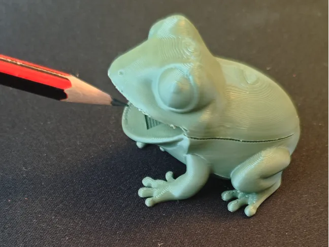 Frog pencil sharpener