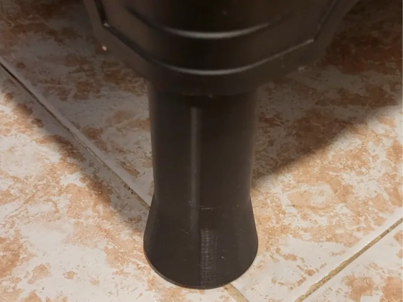 Pata para estantería de resina