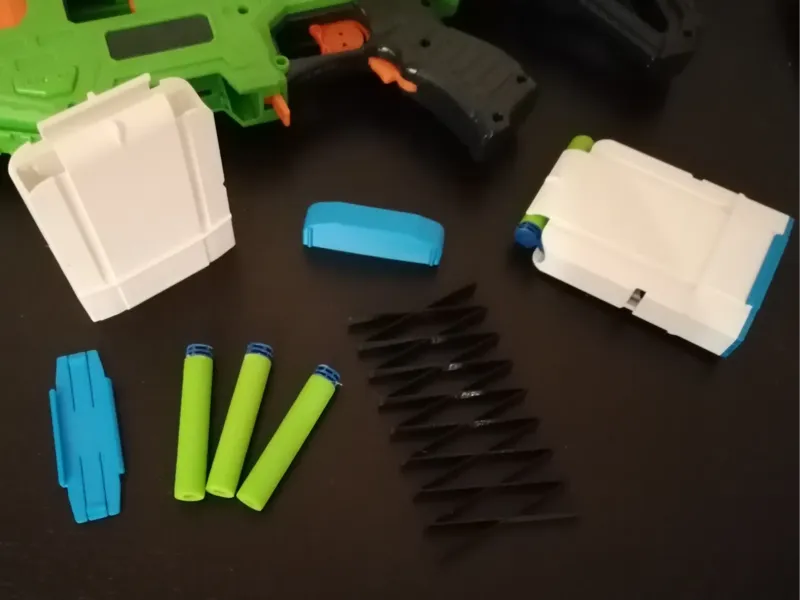 Nerf Elite dart magazine (5, 8 & 10 rounds)