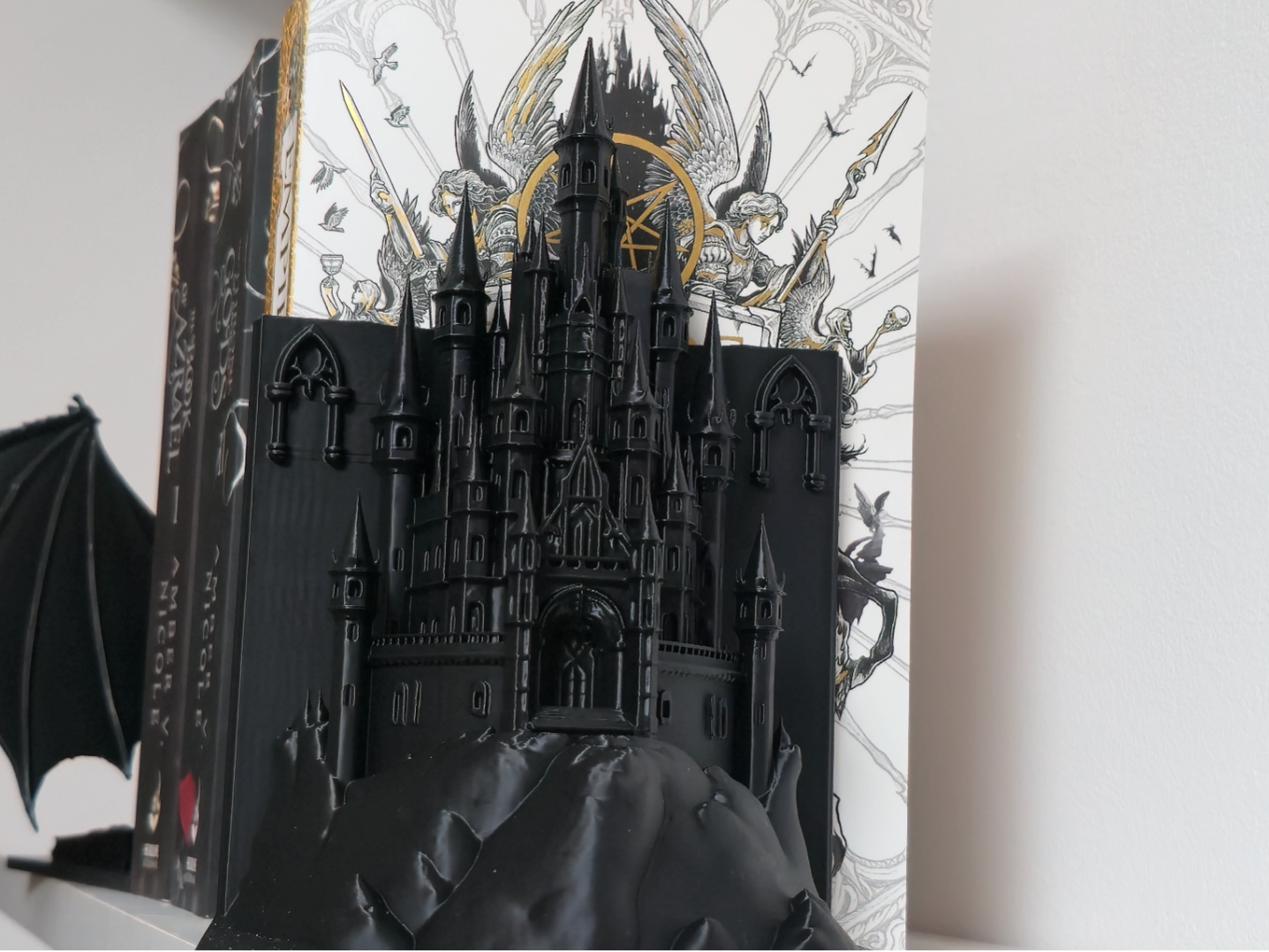 Fantasy Gothic Castle Bookend –  Book Holder