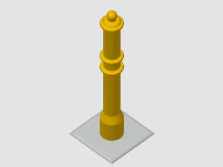 der goldene Vollpfosten