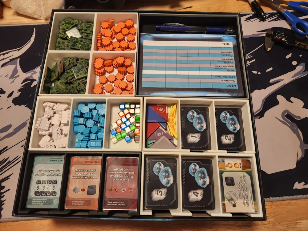 Planet Unknown retail edition insert - Free 3D Print Model - MakerWorld