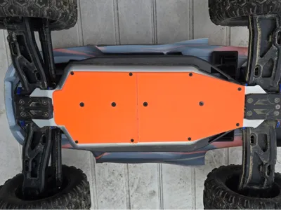 Traxxas sledge skidplate